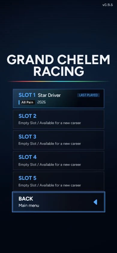 Grand Chelem Racing screenshot