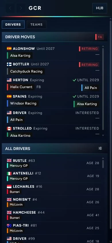 Grand Chelem Racing screenshot